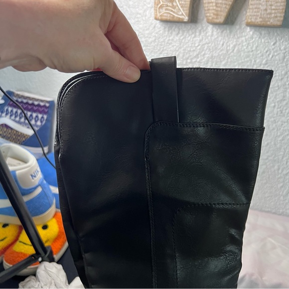 Frye & Co Black  Knee-High Boots.  All man made materials - Picture 6 of 6